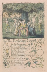 Sange om uskyld og erfaring, plade 8, The Ecchoing Green (Bentley 6) af William Blake